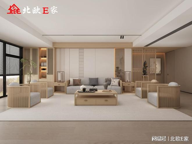家具搭配方案品味生活的静谧时光pg电子免费模拟器北欧E家实木(图4)